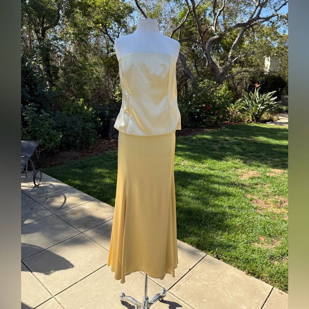 Lucy De Castenou custom 3-pc skirt, cami and hand-embellished jacket - size XL - Picture 7 of 12